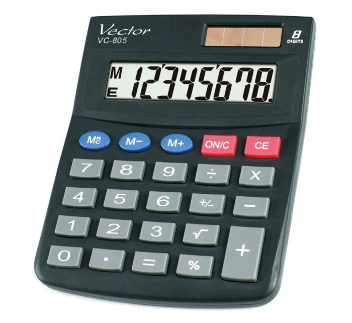 Kalkulačka Vector Office VC-805 čierna