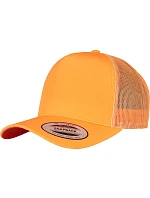 5 panelová Retro Trucker kšiltovka 55. neon orange model 22487054 - Flexfit