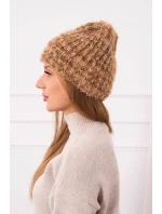 Dámska čiapka Cina K259 hnedá
