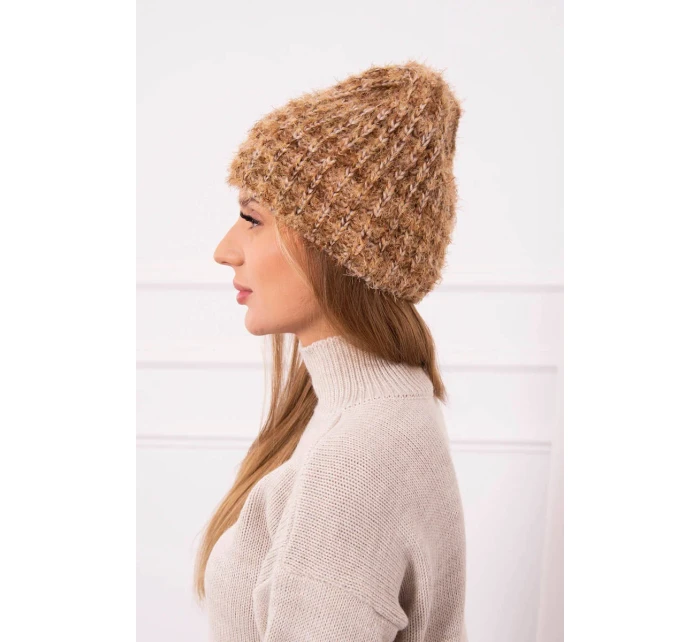 Dámska čiapka Cina K259 hnedá