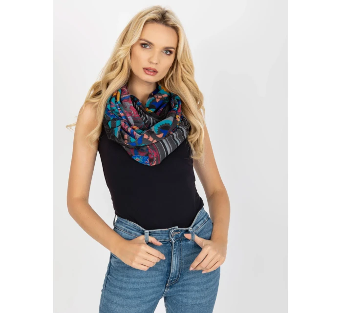 Tunelový šál AT KM ENEC A9.91 tmavo šedá