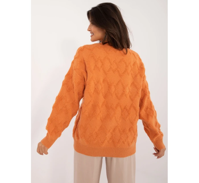 Sweter AT SW model 20459083 pomarańczowy - FPrice