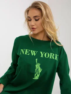 Mikina VI BL 3212.15x tmavo zelená