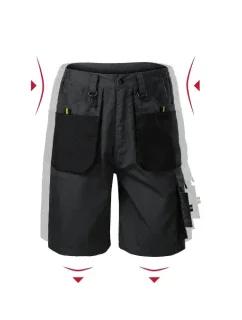 Pánske pracovné šortky Ranger ebony gray