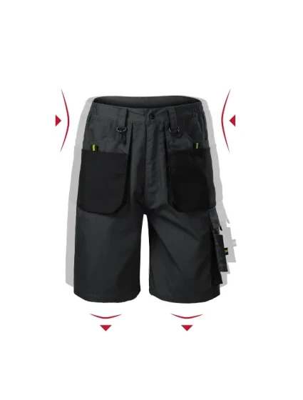 Pánske pracovné šortky Ranger ebony gray