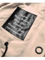 Lehká béžová dámská bunda parka model 20874864 - S'WEST