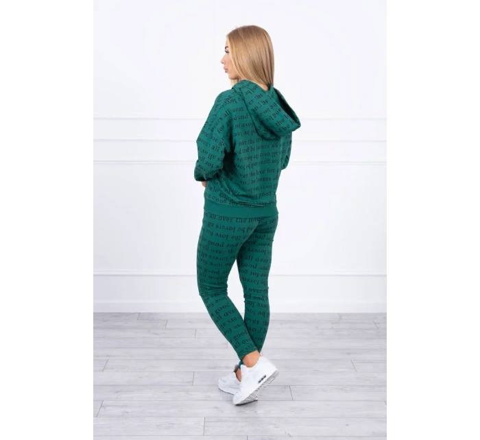 Zelená sada s potiskem Zelená sada s potiskem