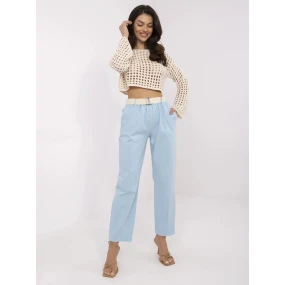 Kalhoty DHJ SP model 20969154 světle modré - FPrice Kalhoty DHJ SP model 20969154 světle modré - FPrice