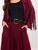 Spodnie IT SP model 21471661 bordowy - FPrice