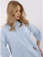 Blúzka RV BZ A367.26 svetlo modrá