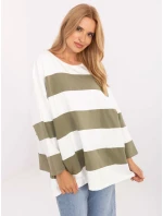 Bluzka RV BZ model 21308028 khaki - FPrice Bluzka RV BZ model 21308028 khaki - FPrice