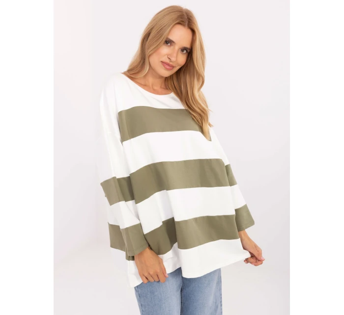 Bluzka RV BZ model 21308028 khaki - FPrice Bluzka RV BZ model 21308028 khaki - FPrice