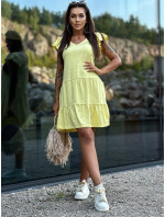 Sukienka TW SK 2113.17P jasny żółty