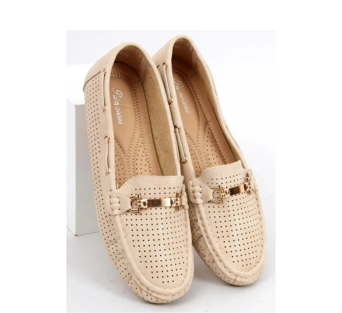 Dámske topánky / Mokasíny AB-295 béžová - Primavera