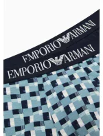 Pánske boxerky 111389 3F504 26642 zelenomodré - Emporio Armani Pánske boxerky 111389 3F504 26642 zelenomodré - Emporio Armani