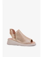 Model topánok na podpätku 211946 Krok v štýle