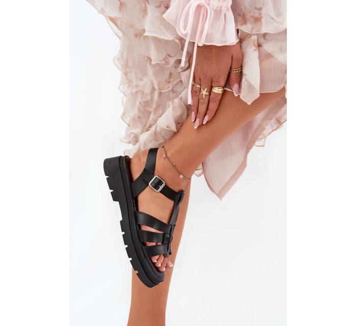 Sandále model 211950 Krok vo veľkom štýle Sandále model 211950 Krok vo veľkom štýle