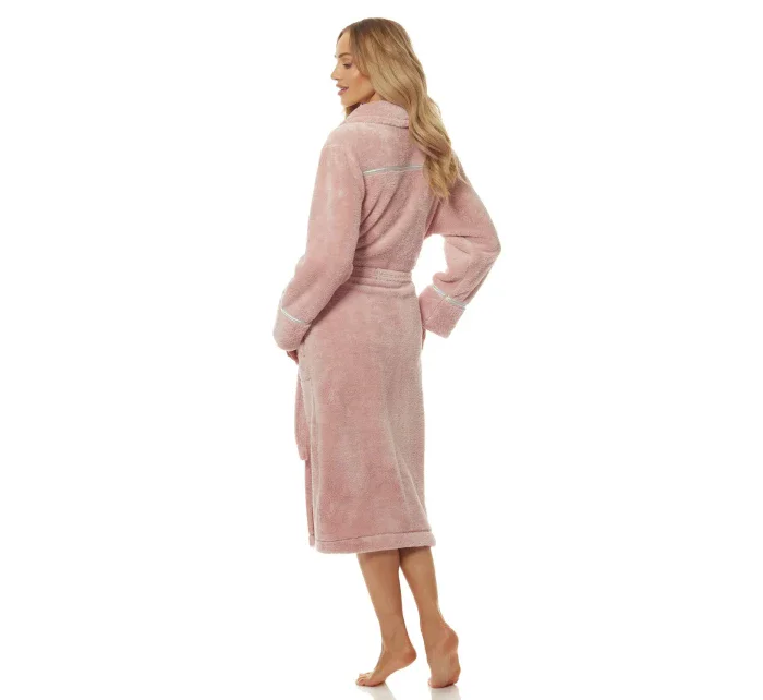 Dlhý dámsky župan L & L 2084 satyna Dlhý dámsky župan L & L 2084 satyna