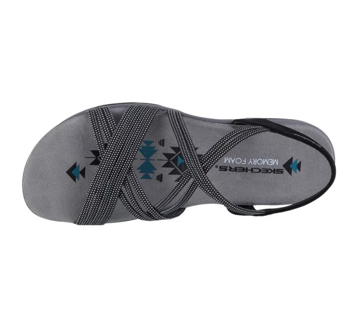 Skechers Reggae Slim - Turn It Up 163117-BLK Black 36