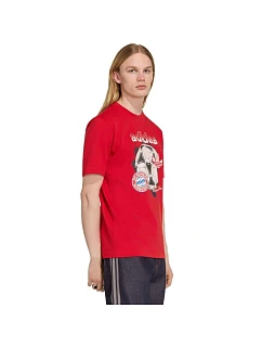 Pánské tričko FC Bayern Mnichov Graphic červené model 22544130 - ADIDAS