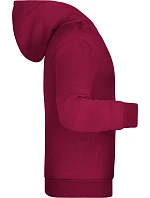 JN Dětská mikina s kapucí 02. wine model 22414095 - Daiber