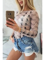 body v béžové barvě model 18746276 - K-Fashion