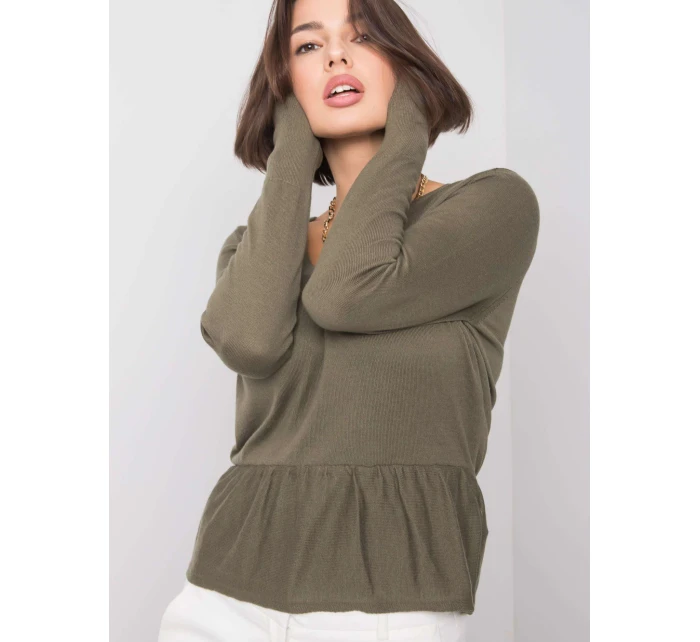 Blúzka 259 BZ 22513.73 khaki