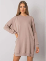 Šaty RV SK model 16197703 tmavě lila - FPrice Šaty RV SK model 16197703 tmavě lila - FPrice