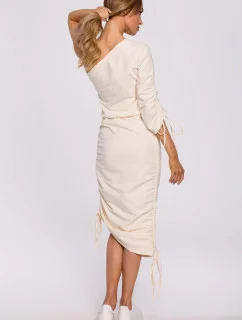 Made Of Emotion Šaty model 17972909 Creme - Moe