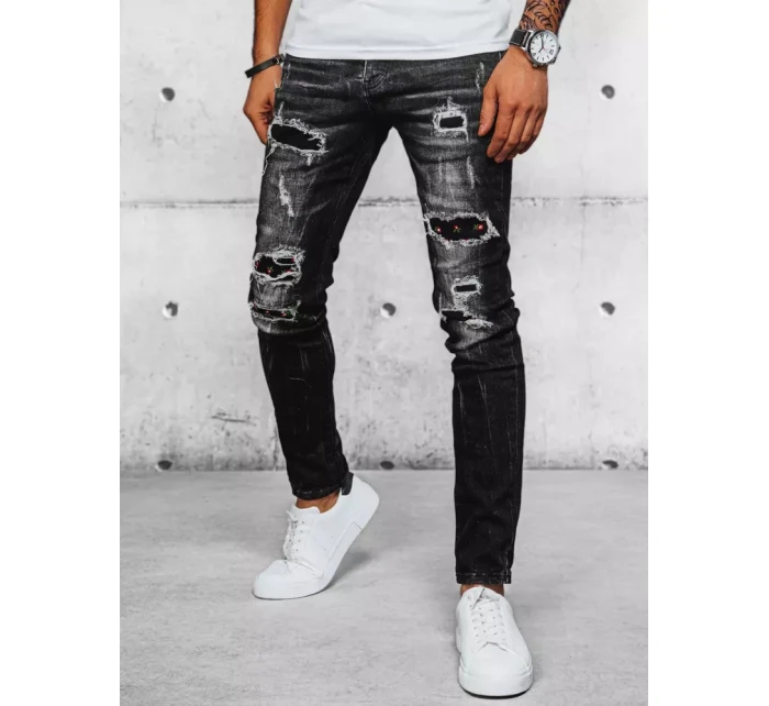 Pánské šedé džínové kalhoty Dstreet model 21968447 - FashionStreet