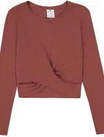 Champion Croptop W tričko s výstrihom 117435 MS524