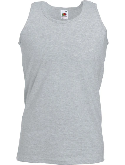 Fruit of the Loom Athletic Vest Pánske tielko 16.1098 melírovaná šedá Fruit of the Loom Athletic Vest Pánske tielko 16.1098 melírovaná šedá