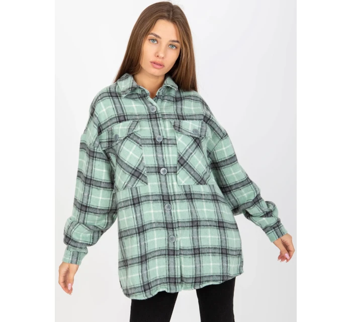 Košeľa DN KS 3967.92 mint