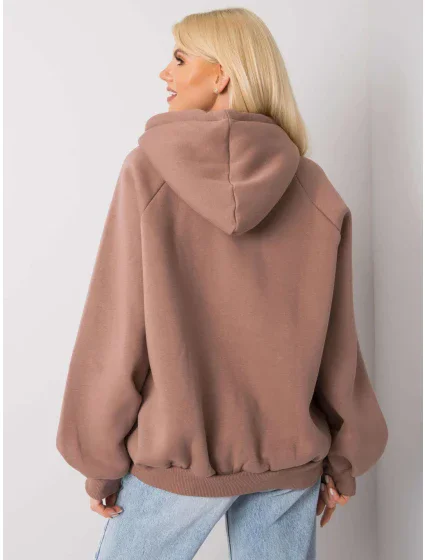 Mikina EM BL model 15883862 hnědá - FPrice Mikina EM BL model 15883862 hnědá - FPrice