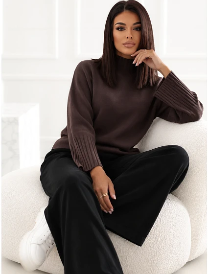 Sweter IR SW model 22550461 brązowy - FPrice