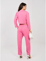 IT DR tepláky 22255.83 tmavoružová