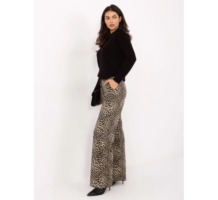 Spodnie LK SP model 21736732 czarno beżowy - FPrice