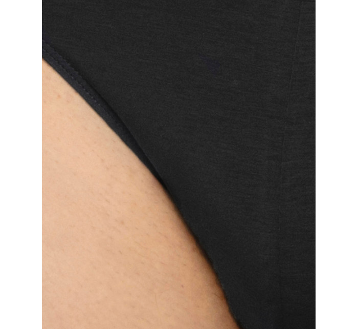 Pánske nohavičky z bavlny Pima ATLANTIC Mini 2Pack - čierne