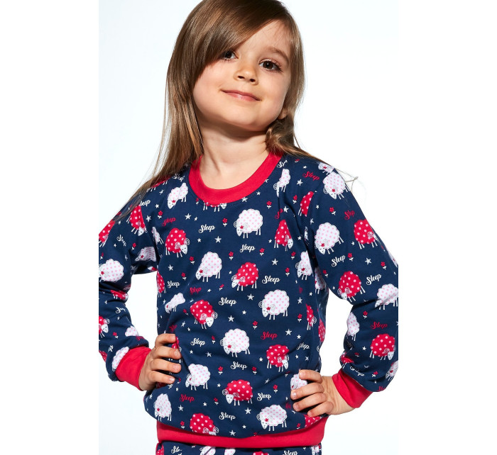 Dívčí pyžamo Cornette Kids Girl 032/168 Meadow 86-128