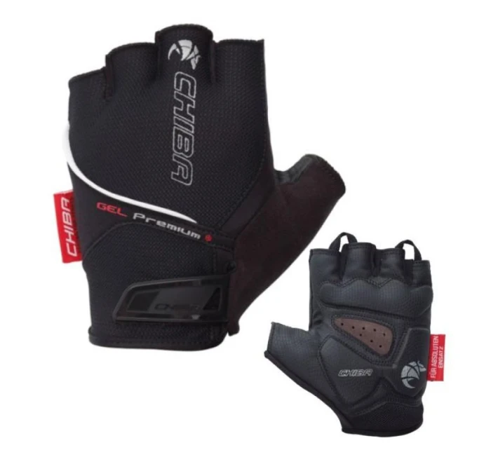 Rukavice CHIBA Gel Premium S černé