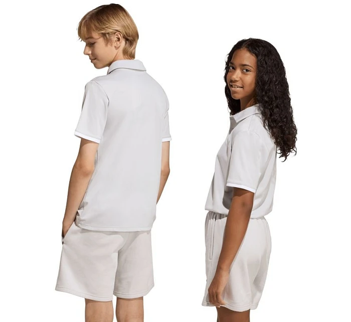 Detské tričko adidas Entrada 26 Polo light grey JZ6628