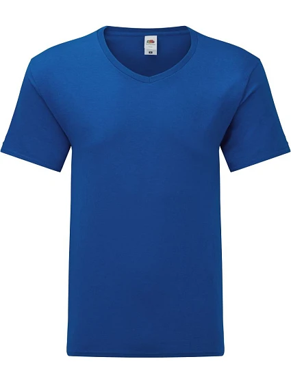 Fruit of the Loom Iconic 150 V-Neck T Tričko s výstrihom do V 16.1442 kráľovská modrá Fruit of the Loom Iconic 150 V-Neck T Tričko s výstrihom do V 16.1442 kráľovská modrá