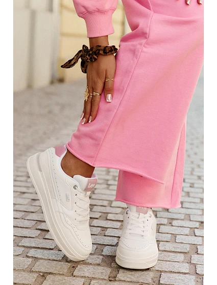 Dámské Tenisky Na Platformě WOMEN LOW Bílé model 21695018 - Lee Dámské Tenisky Na Platformě WOMEN LOW Bílé model 21695018 - Lee