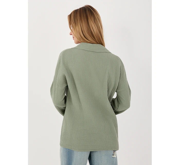 MI košeľa KS 2337.18 khaki MI košeľa KS 2337.18 khaki