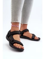 Dámske ľahké športové sandále čierne Lumeria Dámske ľahké športové sandále čierne Lumeria