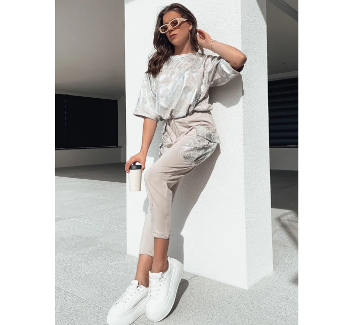 Dámský set beige Dstreet model 21977121 - FashionStreet