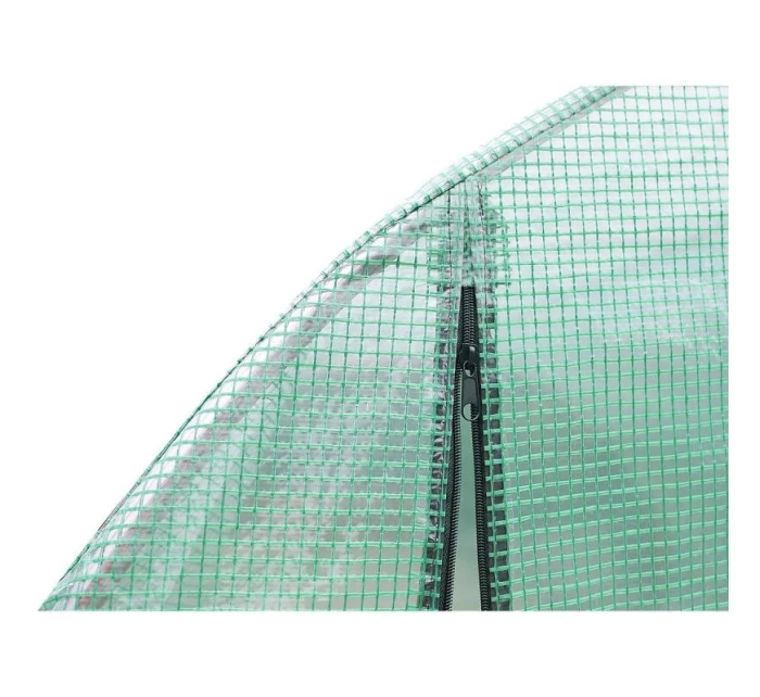 SKLENÍK ZÁHRADNÝ TUNEL 200X300X200CM PE KONŠTRUKCIA ZELENÁ OCEĽ