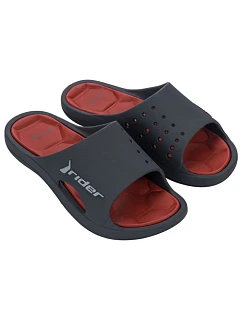 Pánské sportovní žabky Bay  pohodlné šedé pantofle model 22088648 - Rider