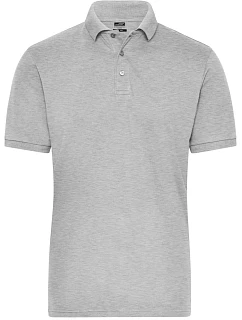 JN Pánské pracovní elastické bio polo Solid 02. grey heather model 22531945 - Daiber