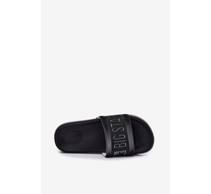 Męskie Klapki Big Star RR174A053 Czarne Męskie Klapki Big Star RR174A053 Czarne